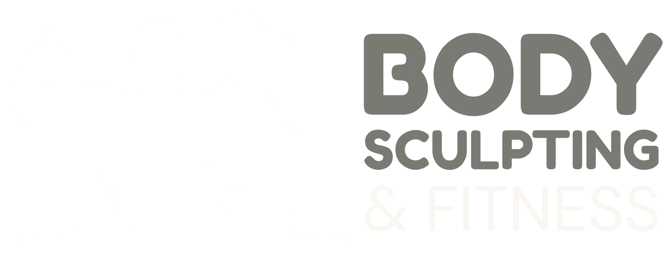 Body Sculpting & Fitness - White logo